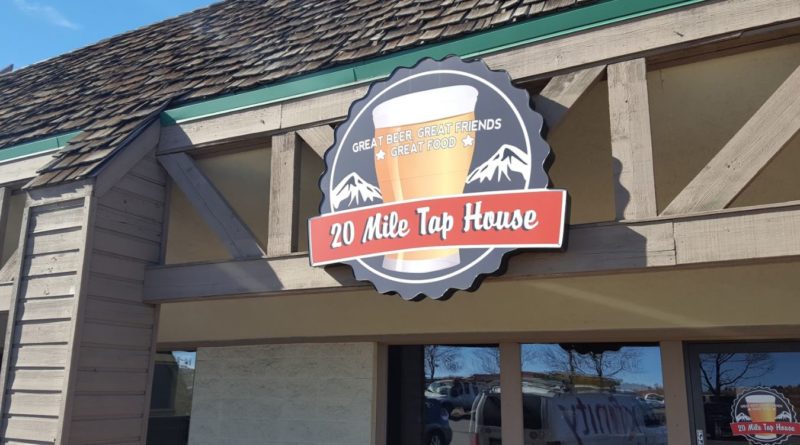 20 mile tap house in Parker Colorado