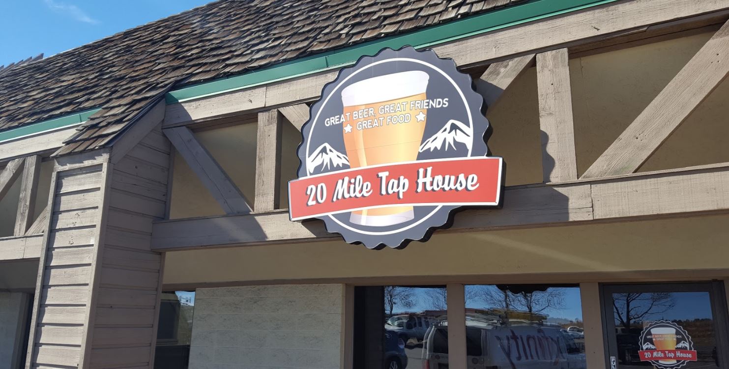 20 mile tap house in Parker Colorado
